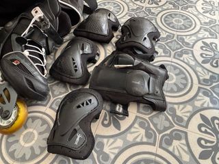 Patines en línea Oxelo con protecciones