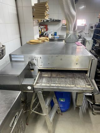 Horno Moretti Forni a gas – en funcionamiento