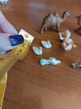 Animaletti e Gesù Bambino per Presepe