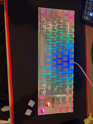 Teclado Redragon Kumara K552 Blanco