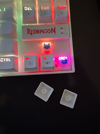Teclado Redragon Kumara K552 Blanco