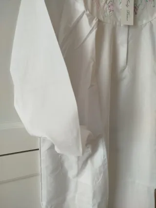 Camisón Lady Diana Blanco Talla 36 NUEVO.