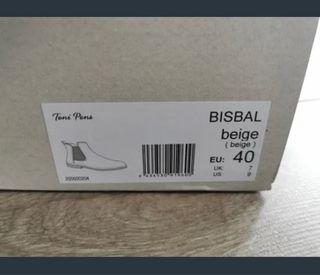 Botas Toni Pons Beige Talla 40 Flores