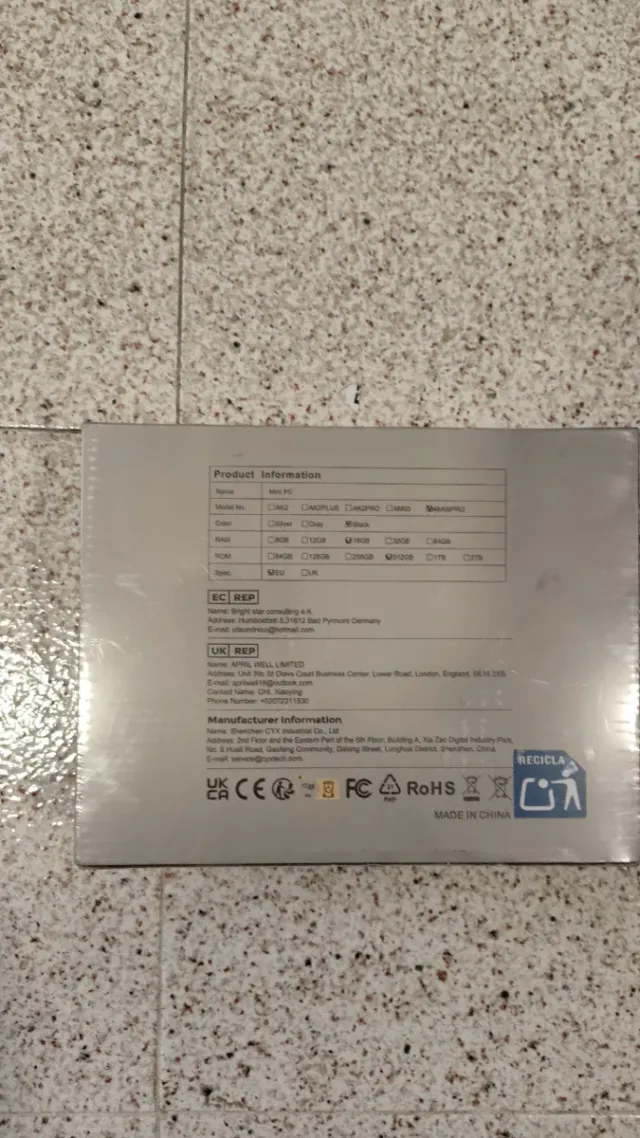 Mini PC NiPoGi AM06PRO Ryzen 5