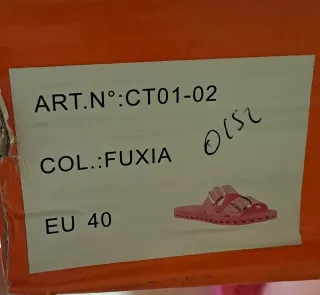 Ciabatte donna nuove rosa