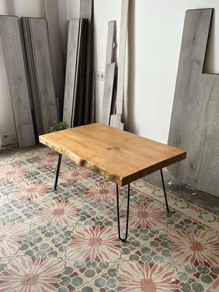Mesa de centro madera