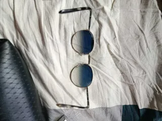 Gafas Ray-Ban Aviator Azul y Plata