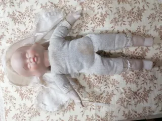 Muñeco bebé biscuit 3 caras