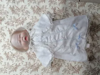 Muñeco bebé biscuit 3 caras