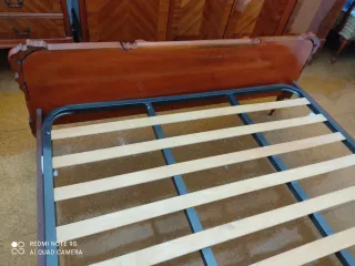 Dormitorio completo:cama,tocador, armario, mesitas