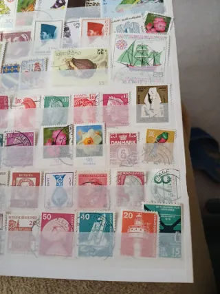 Lote de sellos variados