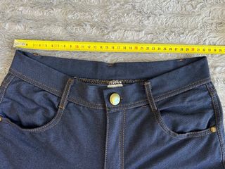 Pantalón vaquero elástico azul marino Talla 36