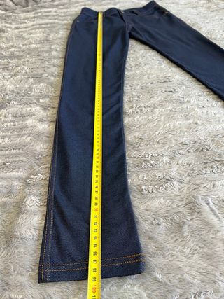 Pantalón vaquero elástico azul marino Talla 36