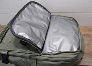 Mochila de viaje verde para equipaje mano 40x20x25