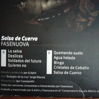 LP fasenuova 2013 TECHNOPUNK ELECTRO NEW WAVE