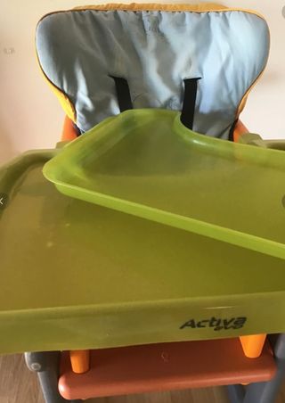 Trona Jane Activa Evo con bandeja