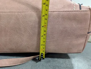 Splendida borsa ecopelle rosa