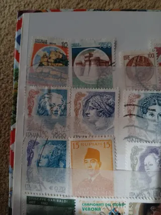 Lote de sellos variados