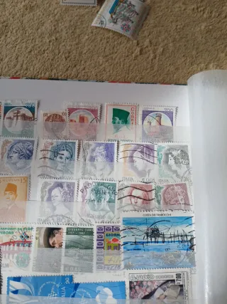 Lote de sellos variados