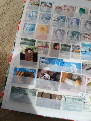 Lote de sellos variados