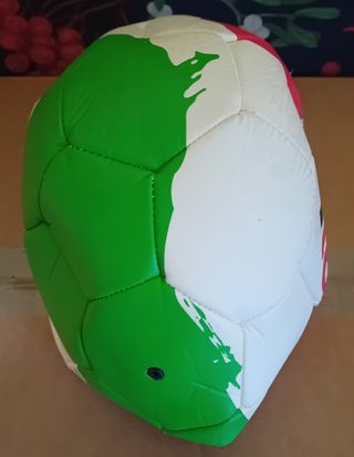 Pallone Nutella a tema bandiera tricolore italiana