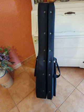 Funda Rígida Guitarra Española Negra