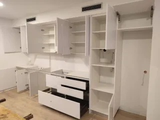 Armarios de cocina blancos