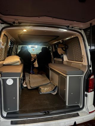 Muebles Camper VW T6 Cama y Colchón