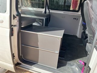 Muebles Camper VW ,T6 Cama y Colchón NO NEGOCIABLE