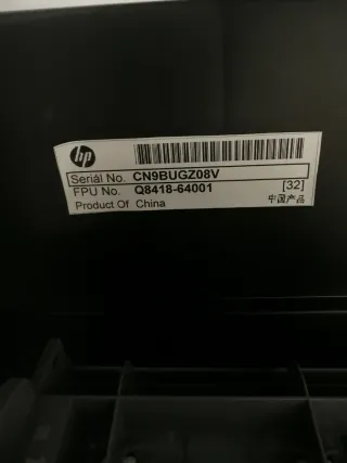 Impresora Escáner HP. Sin cables. Con años sin uso