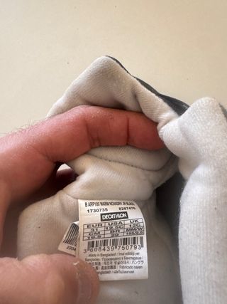 Botas de nieve infantiles negras Talla 31