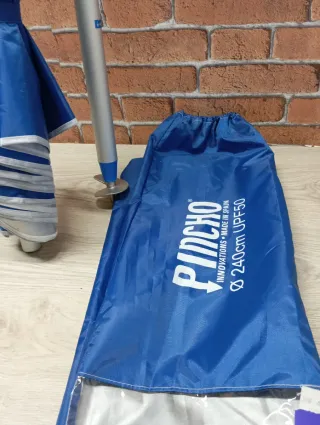 Ombrellone da Spiaggia Grande 240cm Antivento