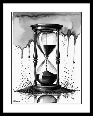 Cuadro Decorativo en Blanco y Negro: 2