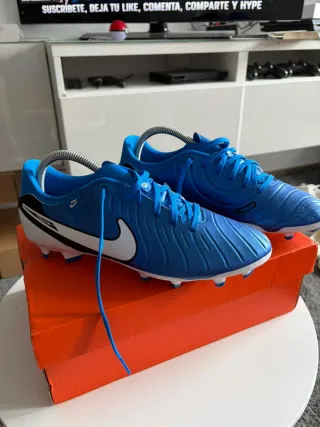 Botas de fútbol Nike Tiempo Azules