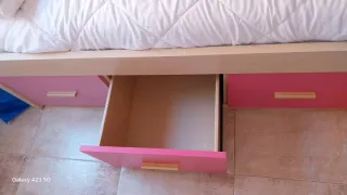 Cama nido 90 con 4 cajones