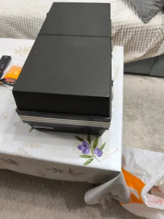 Radio Tocadiscos AIWA Beige/Plata