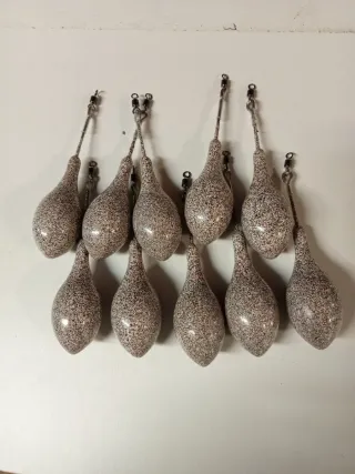 10 plomos de pesca