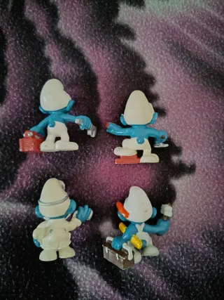 Puffi anni 70/80 - 4 pezzi