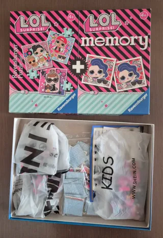Juego LOL Surprise! 3 Puzzles + Memory