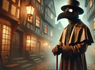 Figura Doctor de la Peste Máscara