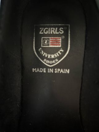 Zapatos Mocasines Escolares Z Girls Negros