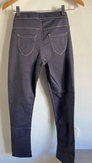 Pantalón largo gris niña