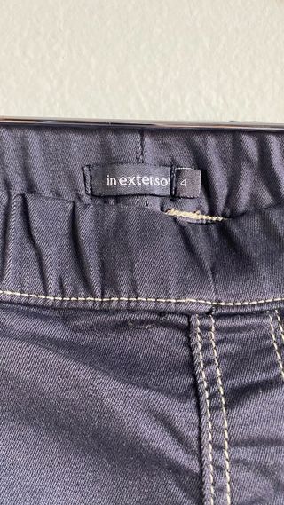 Pantalón largo gris niña