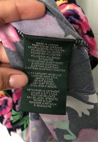 Vestido Floral Lauren Ralph Lauren - Talla XS