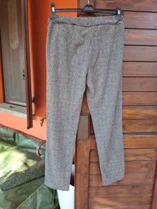 Pantaloni fantasia geometrica