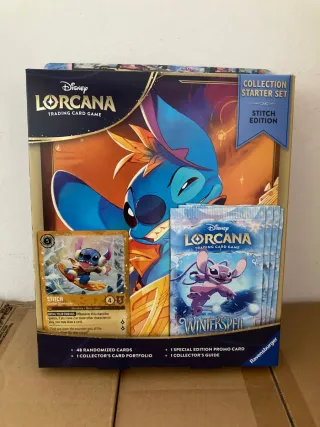 Disney Lorcana TCG. Starter Collection Set Stitch