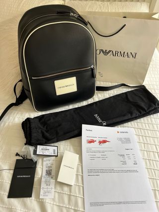 Mochila Emporio Armani Negra
