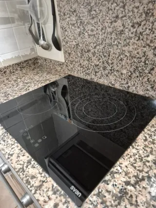 Horno Svan Acero Inoxidable + vitrocerámica