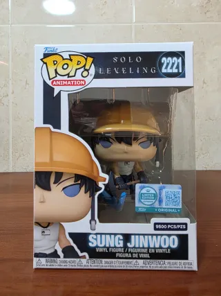 Funko Pop! Sung Jinwoo 2221 - 9500 Piezas Supreme
