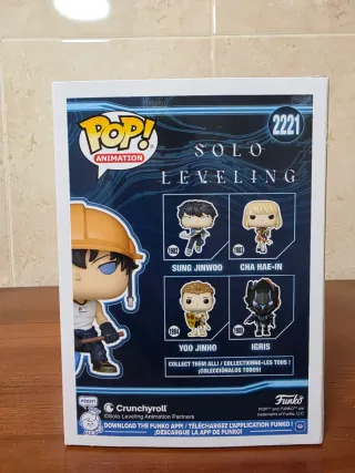 Funko Pop! Sung Jinwoo 2221 - 9500 Piezas Supreme